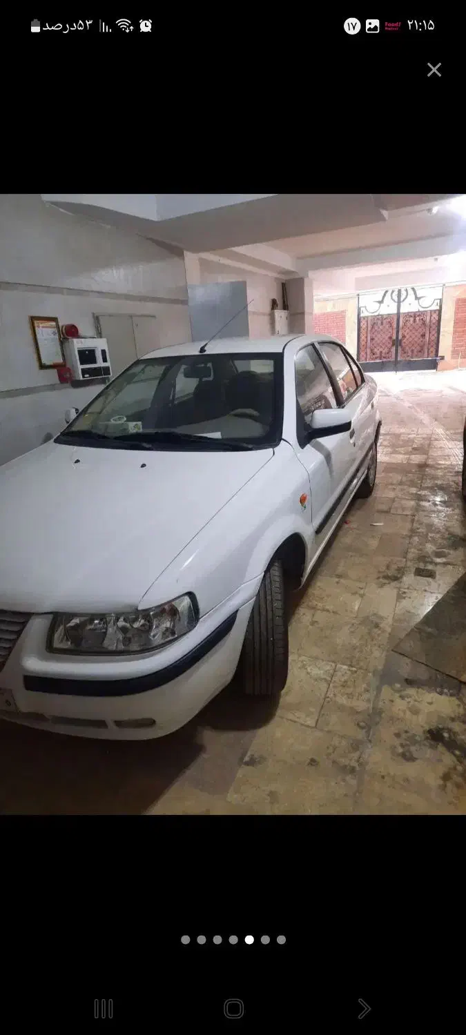 سمند سفید مدل ۹۳|خودرو سواری و وانت|کرج, عظیمیه|دیوار