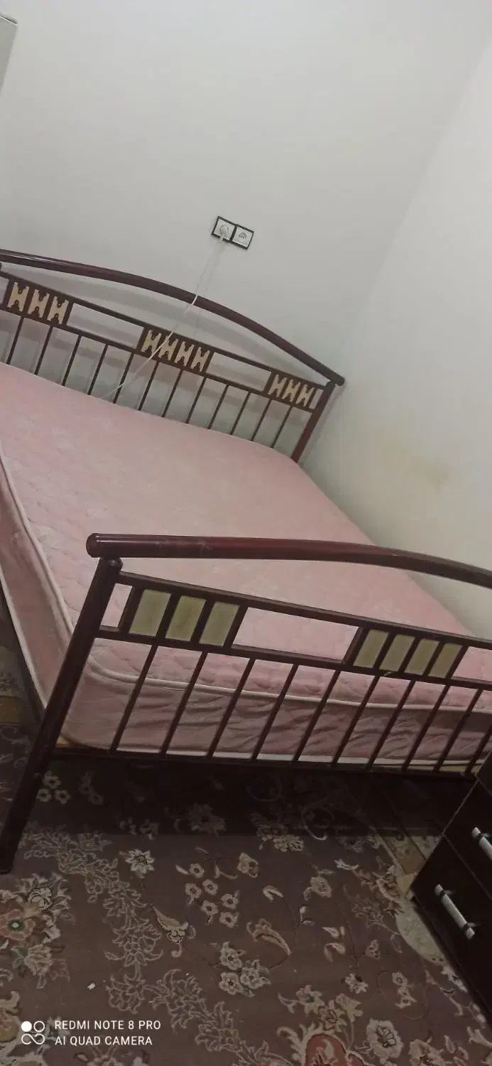 تخت. دو نفر.ه|تخت و سرویس خواب|دهلران, |دیوار