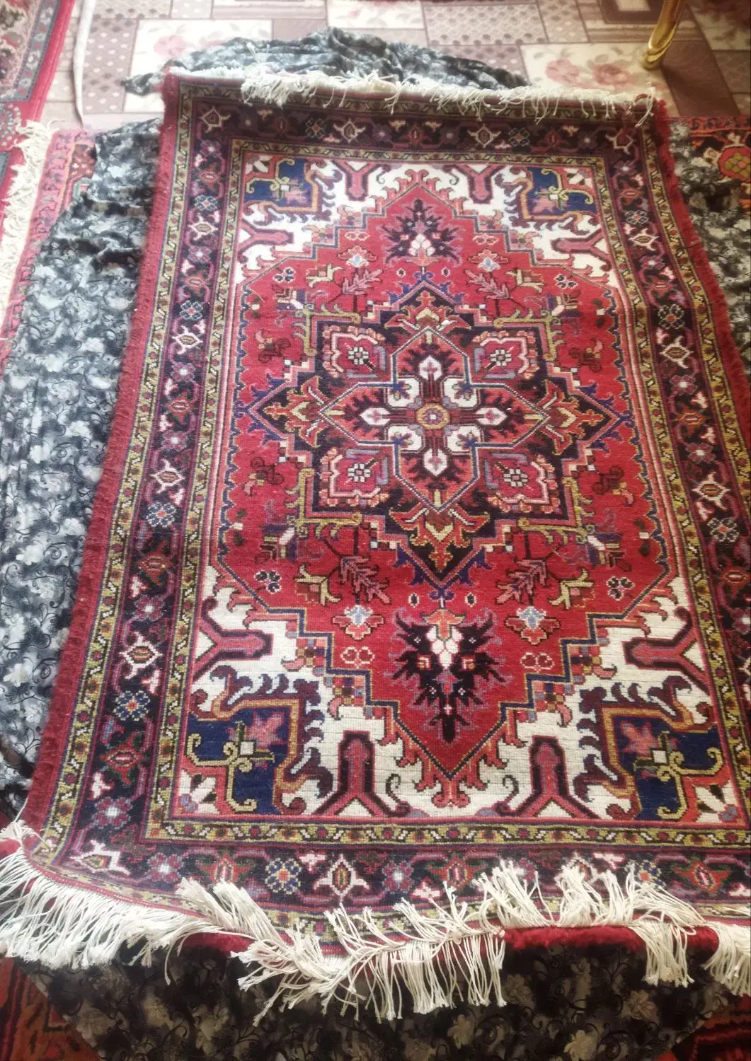 فرش زرنیم هریس|فرش|تبریز, |دیوار