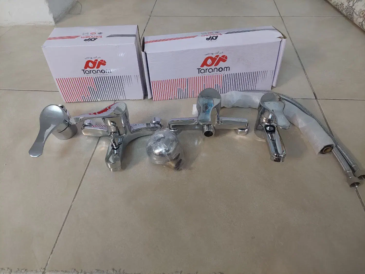 شیرآلات ترنم مدل لاله|لوازم سرویس بهداشتی|محمدیه-قزوین, |دیوار