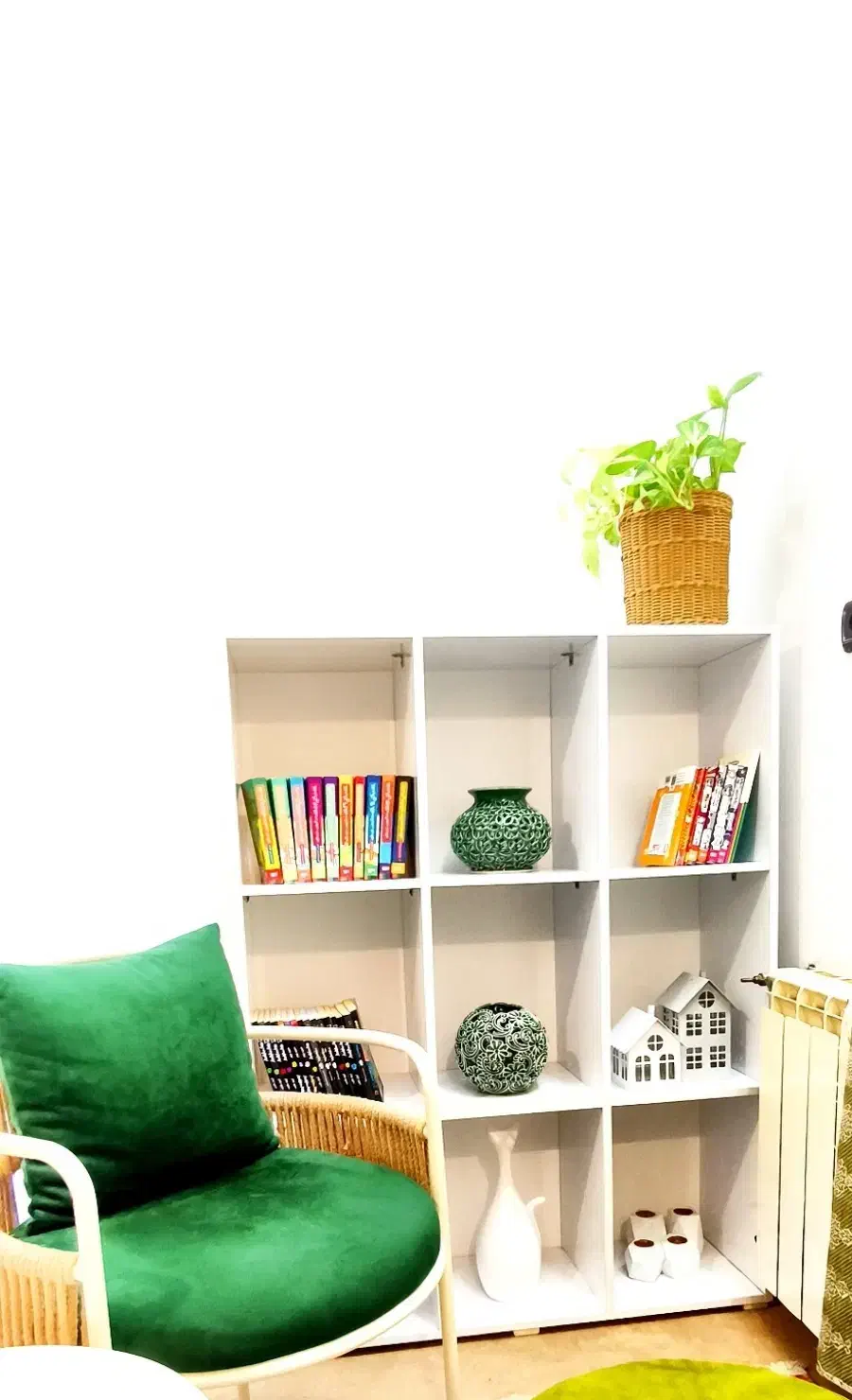 شلف کتابخونه|کتابخانه، شلف، قفسههای دیواری|شیروان (خراسان), |دیوار