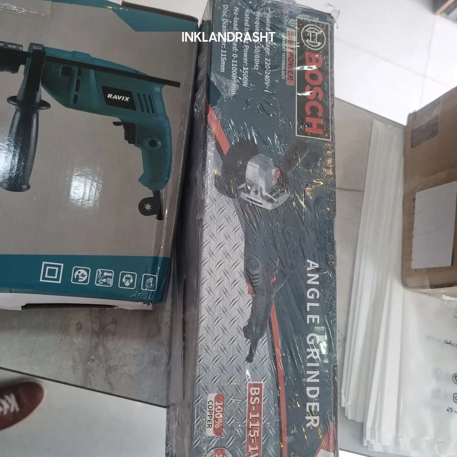 دریل ۱۳،پیچگوشتی شارژی  و فرز بوش|ابزارآلات|رشت, دیلمان|دیوار