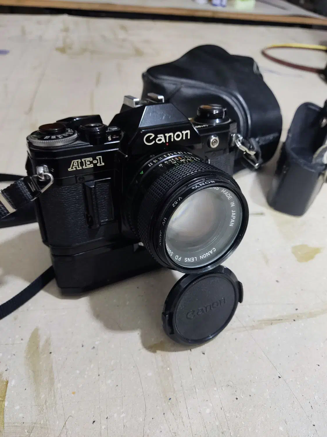 دوربین قدیمی آنالوگ کنون ae1|دوربین عکاسی و فیلم‌برداری|کرج, حسین‌آباد|دیوار