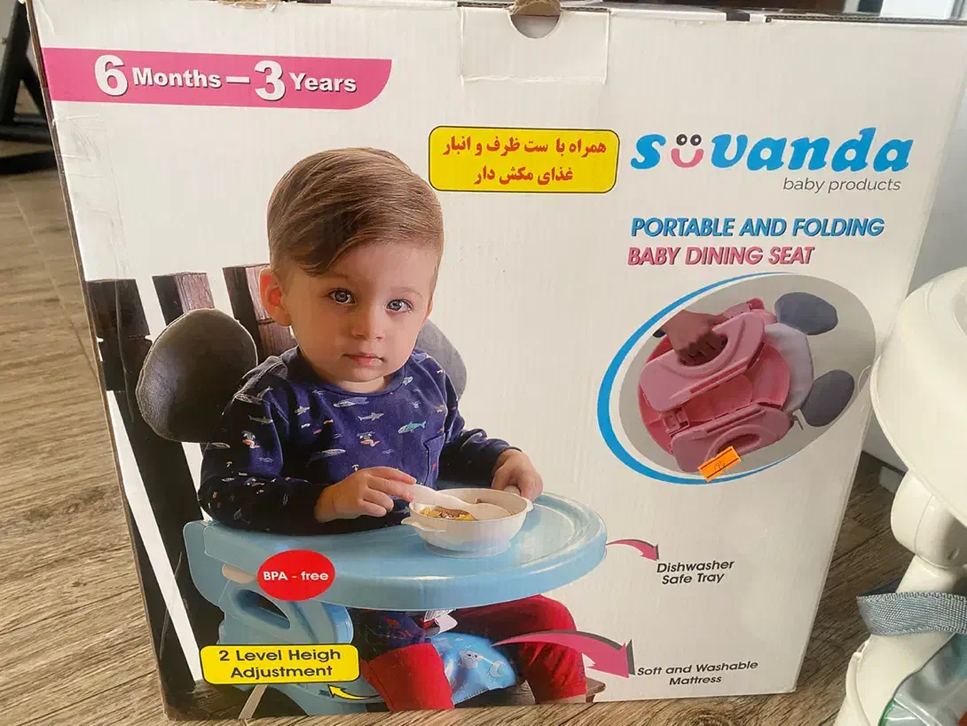 صندلی غذا|تخت و صندلی بچه|بروجرد, |دیوار