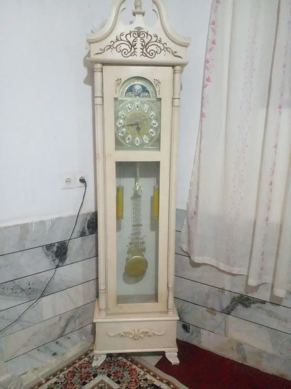 ساعت|ساعت دیواری و تزئینی|قائن, |دیوار