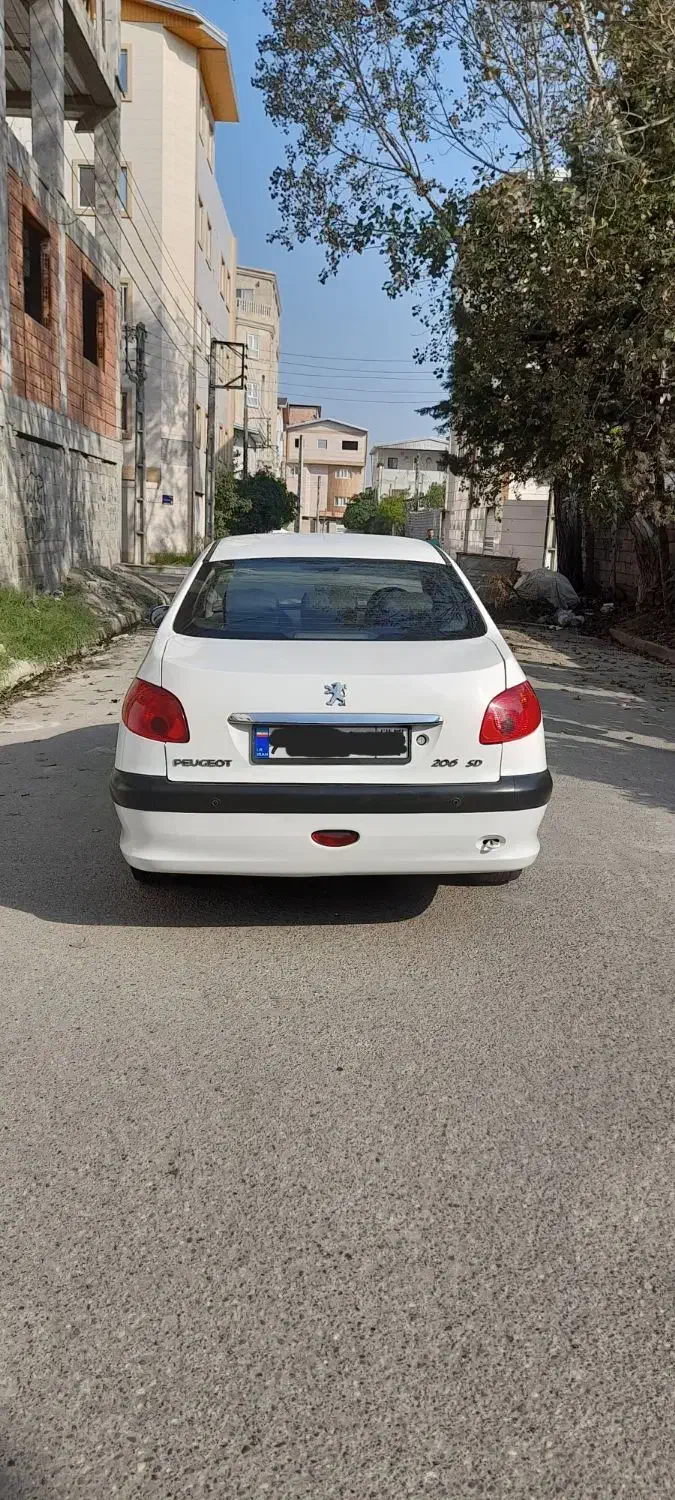 206 SD مدل ۹۴ V8|خودرو سواری و وانت|بابل, |دیوار