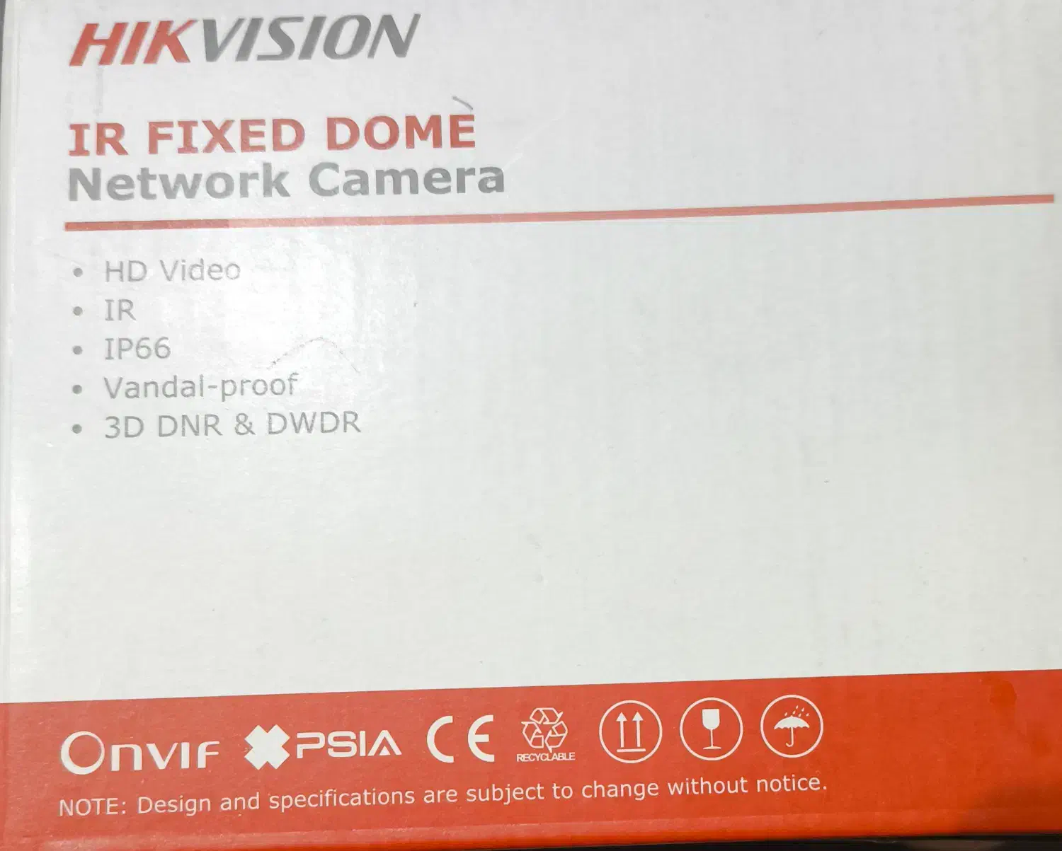 فروش دوربین تحت شبکه  2مگا پیکسل hikevision|دوربین مداربسته|شیراز, فرهنگ شهر|دیوار