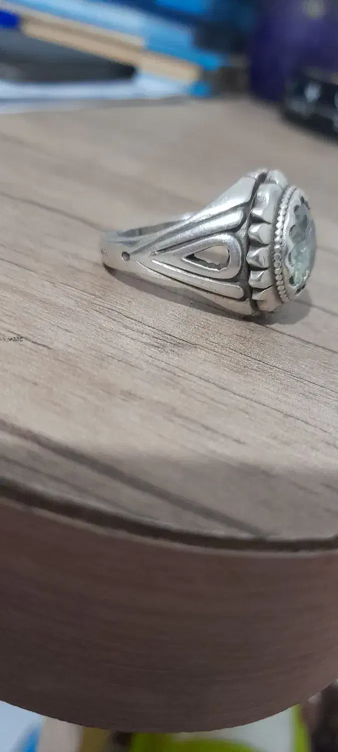 انگشتر نقره موزانایت|جواهرات|میاندوآب, |دیوار