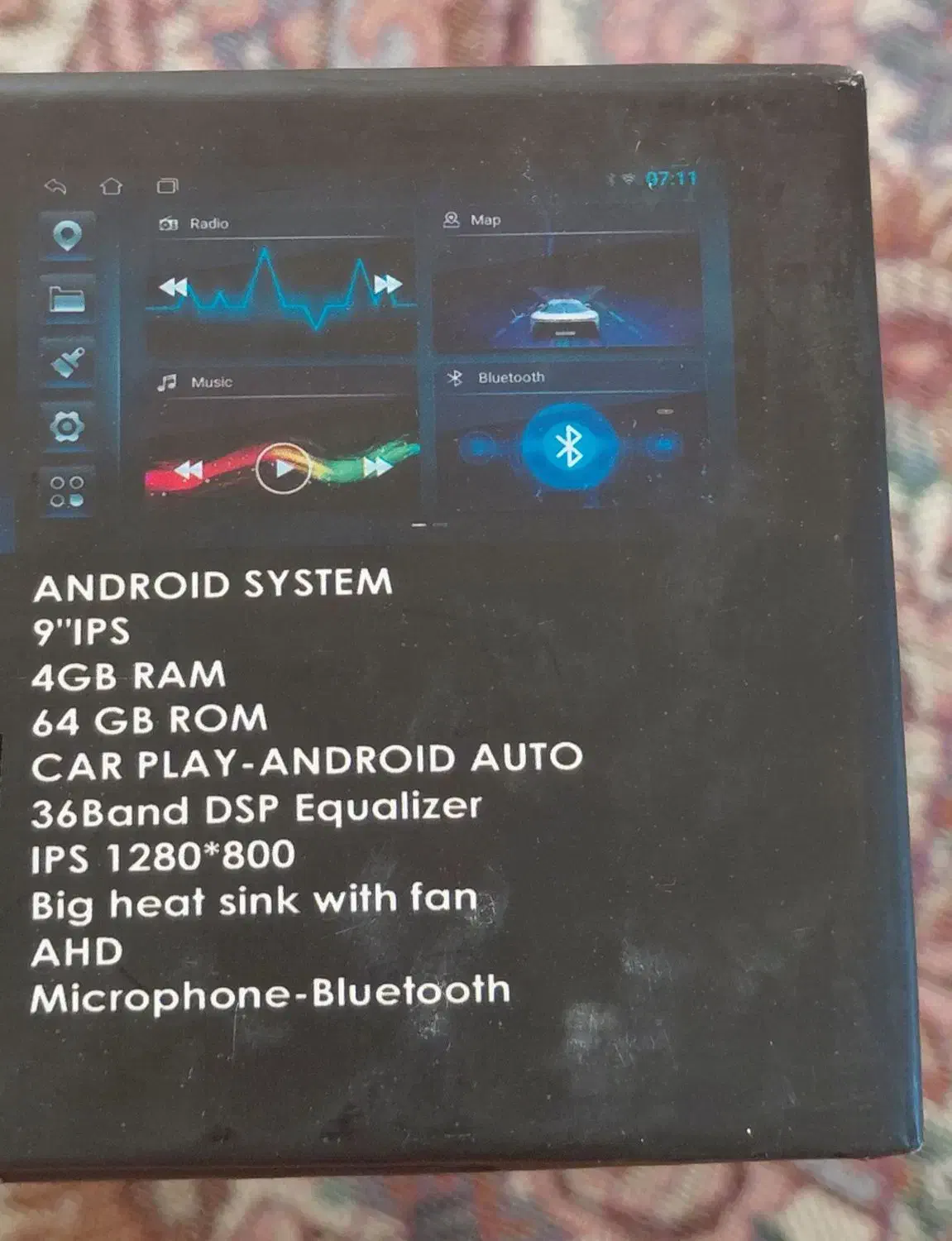 مانیتور ۹ اینچی اندروید برند دی سی کوارت|قطعات یدکی و لوازم جانبی|ایلام, |دیوار