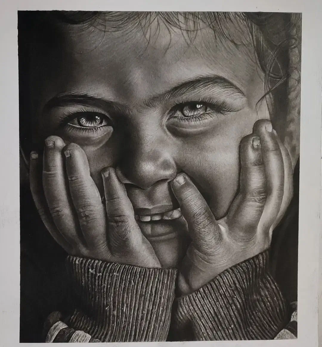 سفارش چهره و آموزش نقاشی (گالری نقاشی کاژه)|تابلو، نقاشی، عکس|کاشان, کوی اداره گاز|دیوار