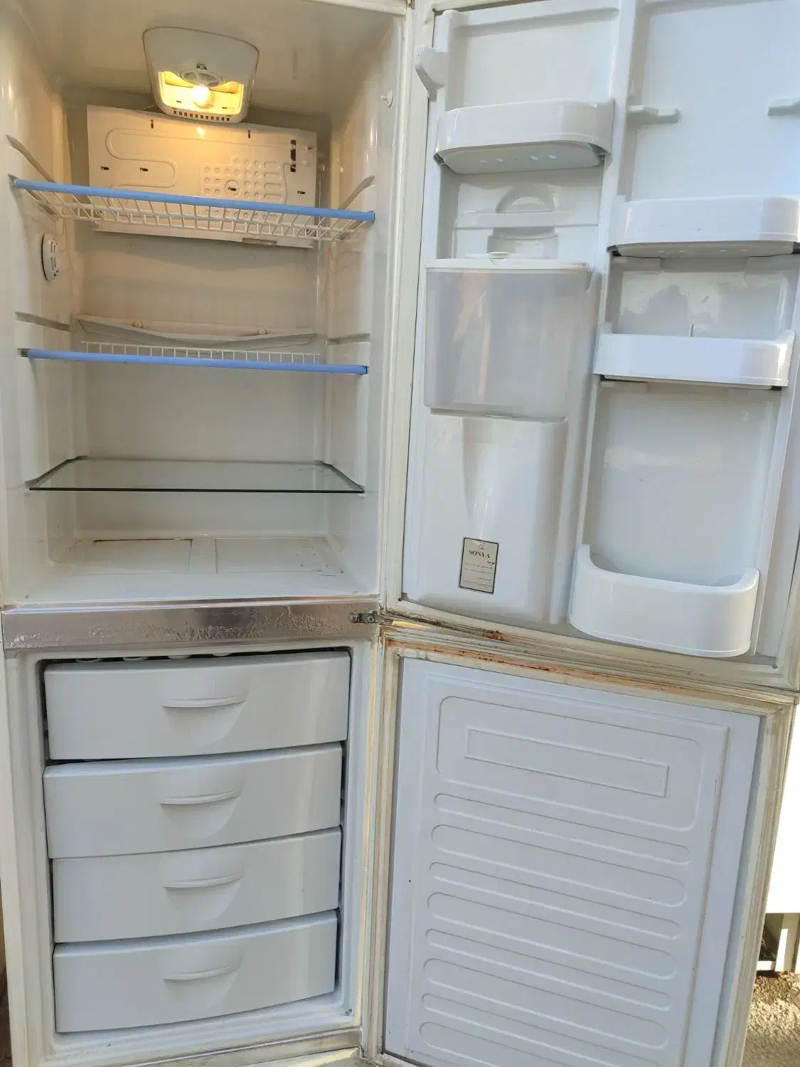 یخچال فریزر|یخچال و فریزر|اصفهان, ارداجی|دیوار