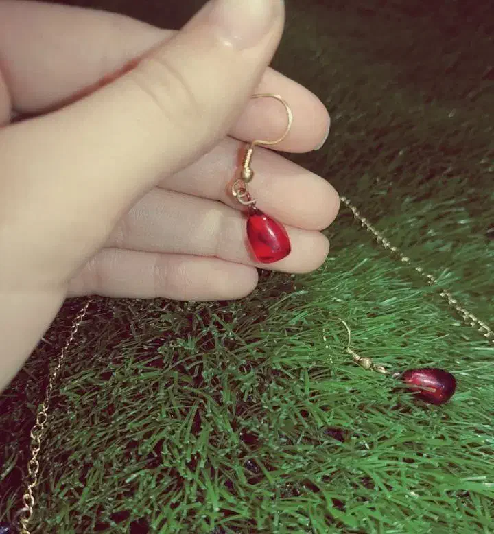 گردنبند و گوشواره یلدایی|بدلیجات|مشهد, یوسفیه (شهرک غرب)|دیوار