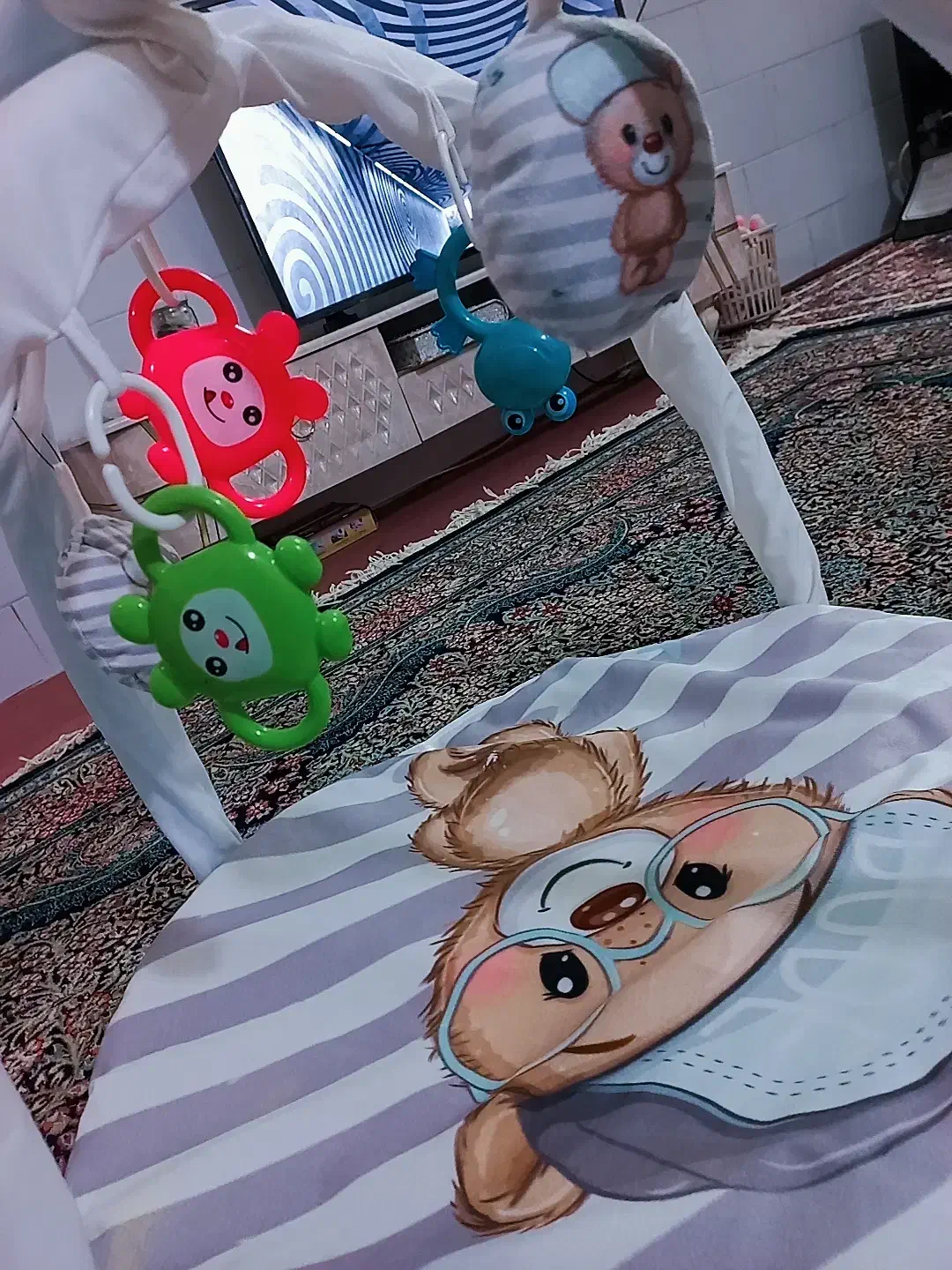 تشک بازی و پشه بند|اسباب و اثاث بچه|اردکان, |دیوار