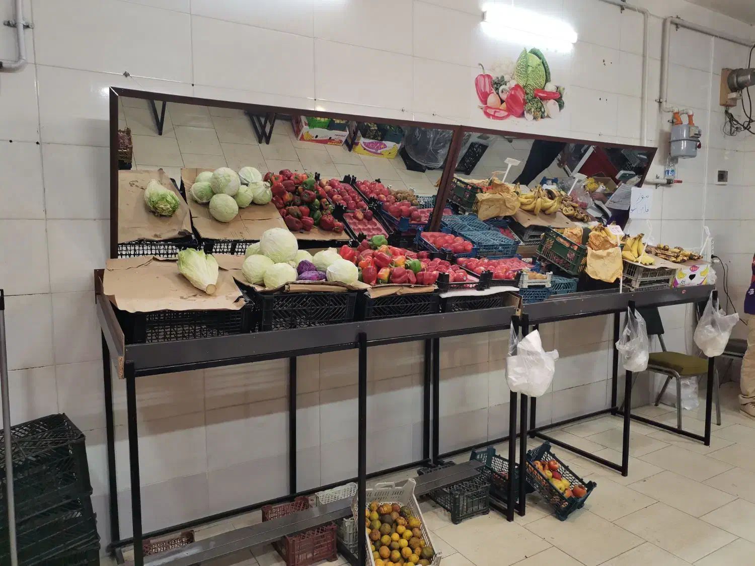 استند قفسه میوه فروشی|فروشگاه و مغازه|گنبد کاووس, |دیوار