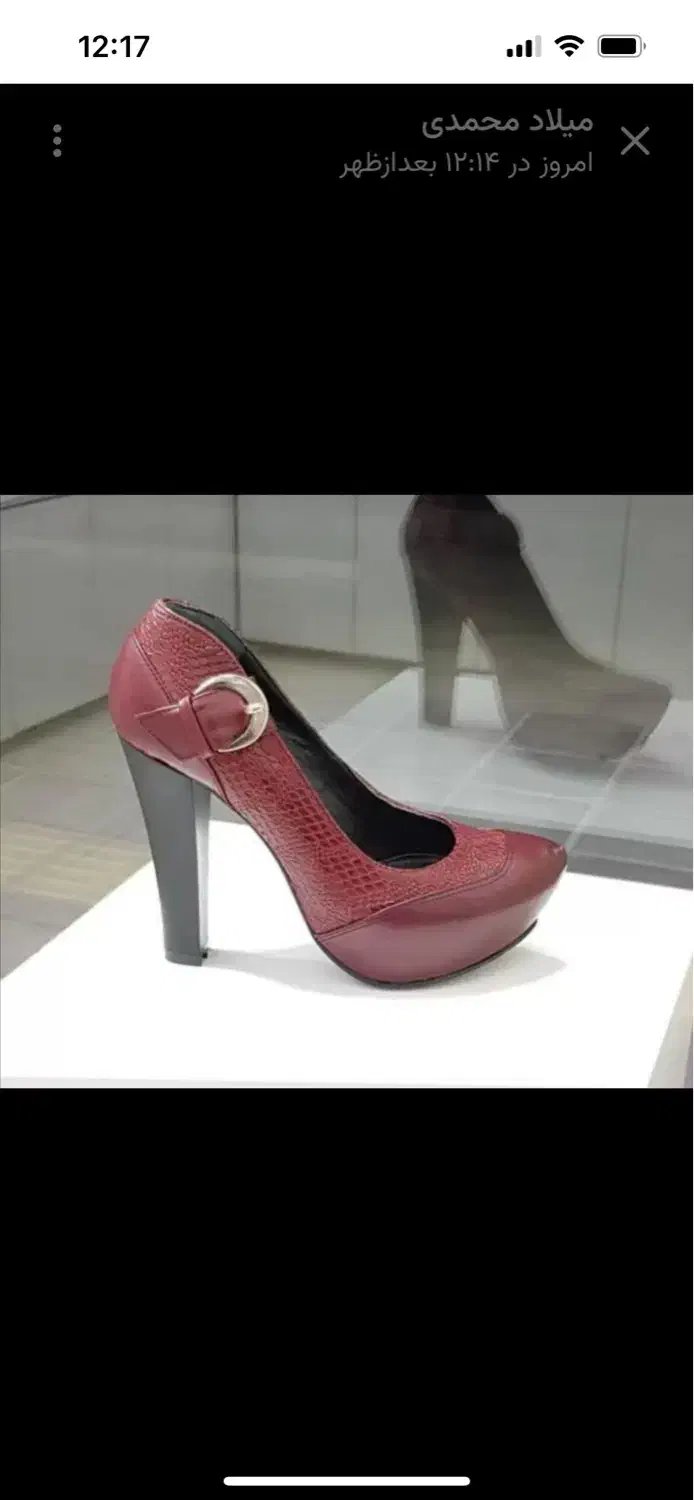 کفش تمام چرم مجلسی سایز ۳۸|کیف، کفش، کمربند|شهرکرد, |دیوار