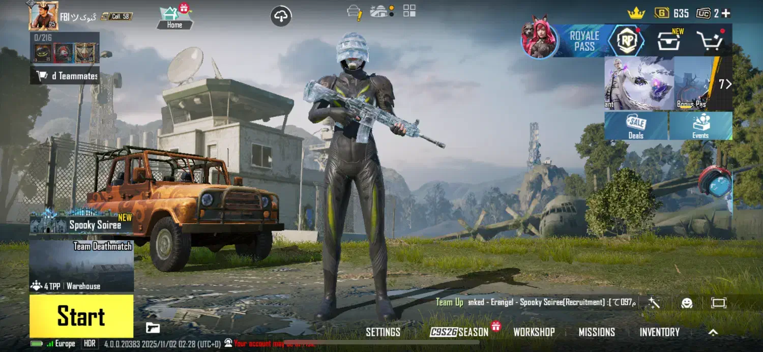 اکانت پابجی|کنسول، بازی ویدئویی و آنلاین|چابهار, |دیوار