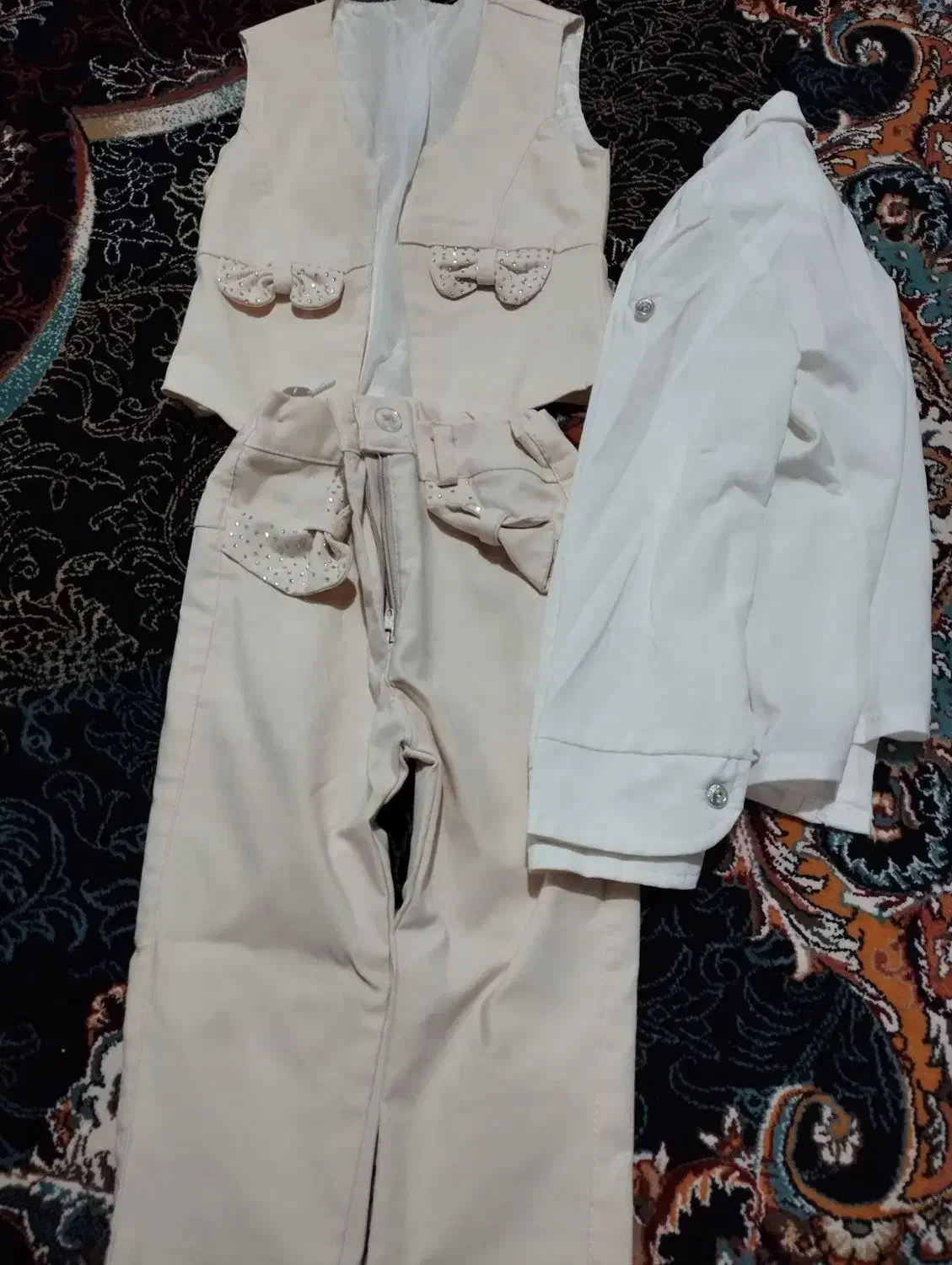 کاپشن وبلیزوشلواروپیراهن دخترانه|لباس|اشتهارد, |دیوار