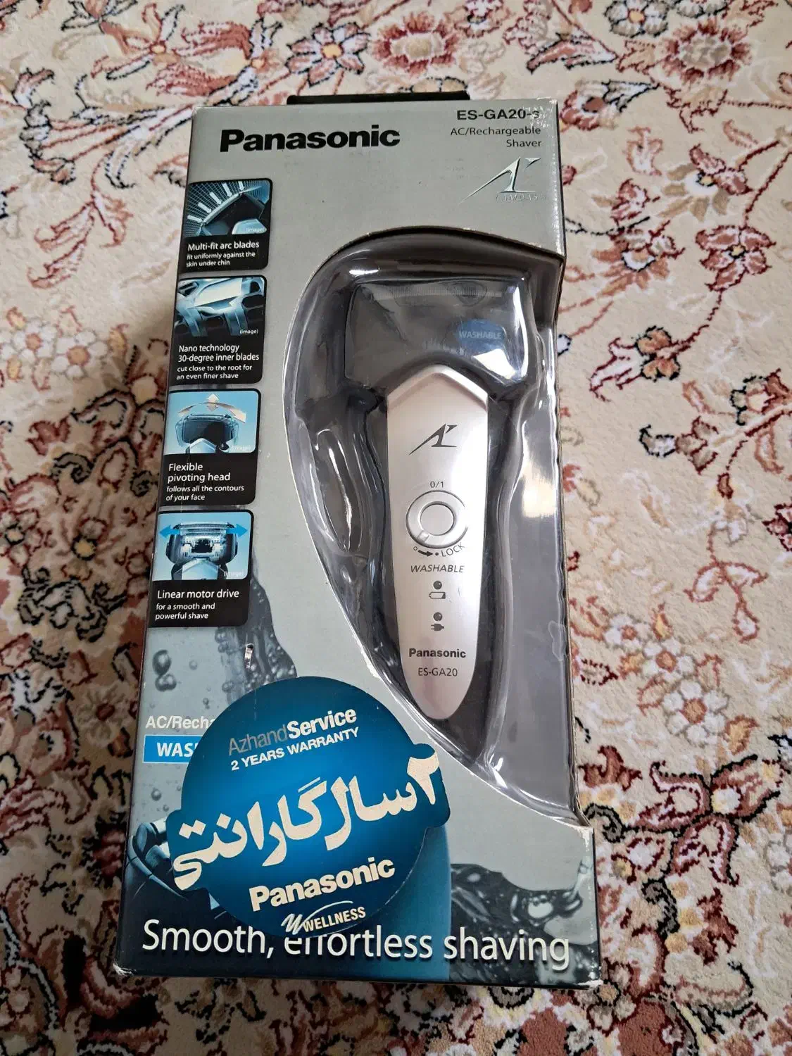 ریشتراش پاناسونیک اورجینال ژاپن|آرایشی، بهداشتی، درمانی|هشتگرد, شهرک ایران خودرو|دیوار