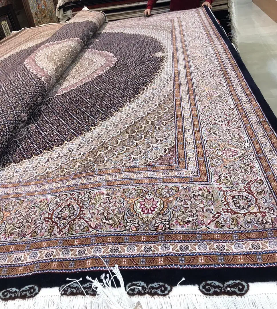 نخ و نقشه فرش دستباف سلاطین خوی مرینوس|فرش|اردبیل, |دیوار