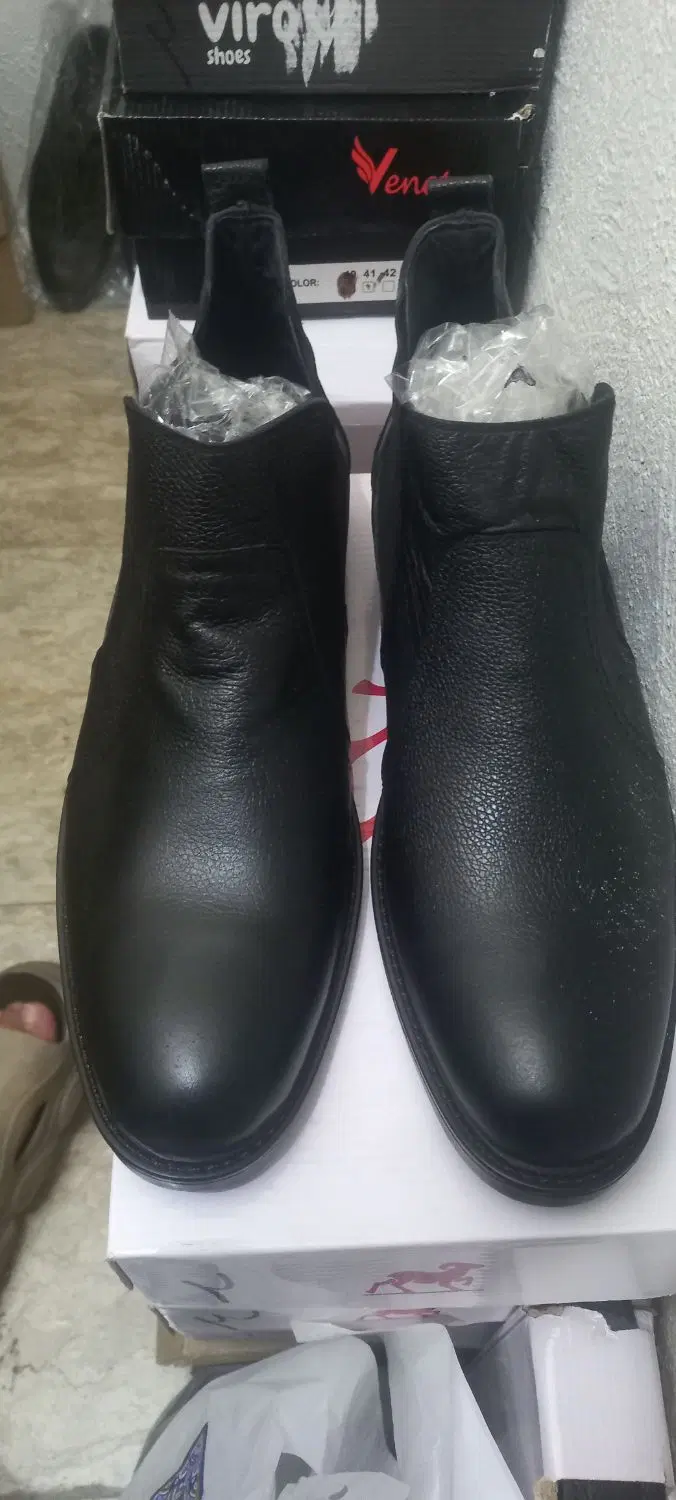 کفش تبریزی نیم بوت چرم طبیعی بیکوپلاس|کیف، کفش، کمربند|تهران, شهید اسدی|دیوار