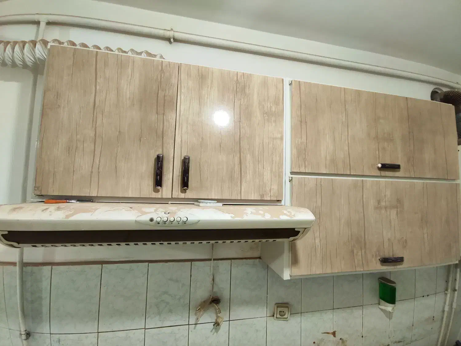 کابینت فلزی و هود|آب‌چکان و نظم‌دهنده ظروف|ساوه, |دیوار