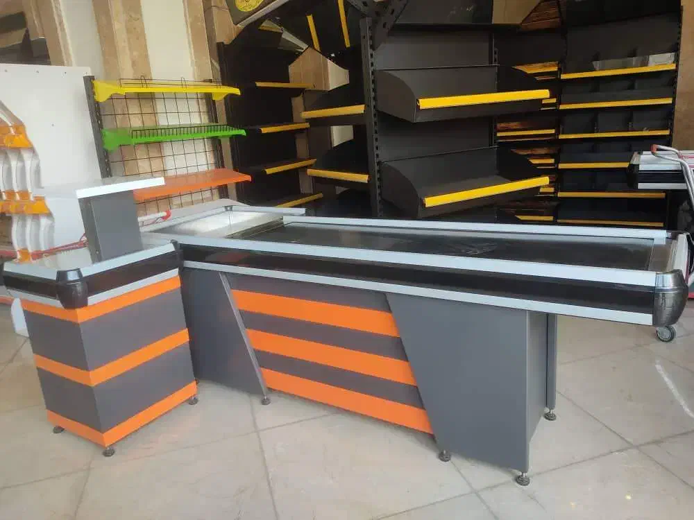 میز فلزی - میز چک اوت هایپر مارکت|فروشگاه و مغازه|گرگان, |دیوار