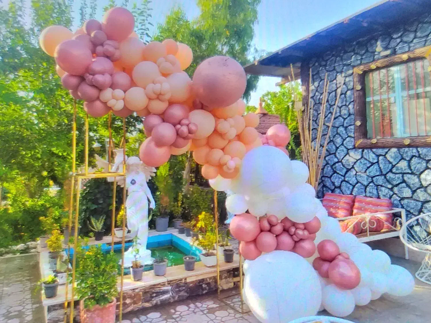 اجاره خانه باغ واقع در محی اباد|اجارهٔ کوتاهمدت ویلا و باغ|ماهان, |دیوار