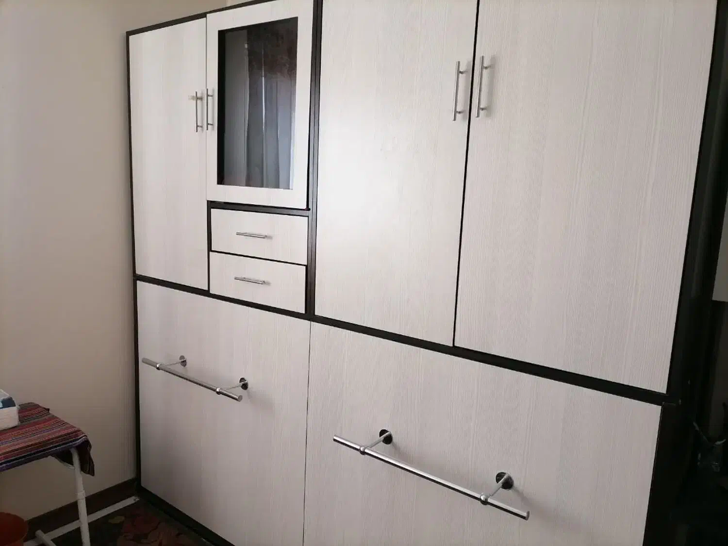 کمد دیواری وتخت کمجا|تخت و سرویس خواب|پرند, فاز ۳|دیوار