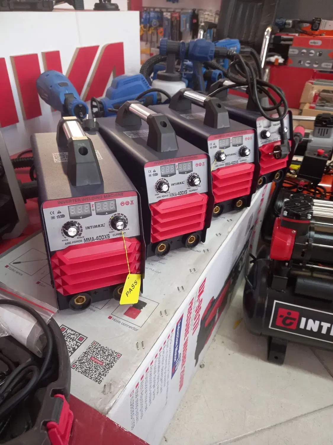 دستگاه جوش ۱۸۰ آمپر اینتی مکس+لوازم کامل|ابزارآلات|مشهد, طلاب|دیوار