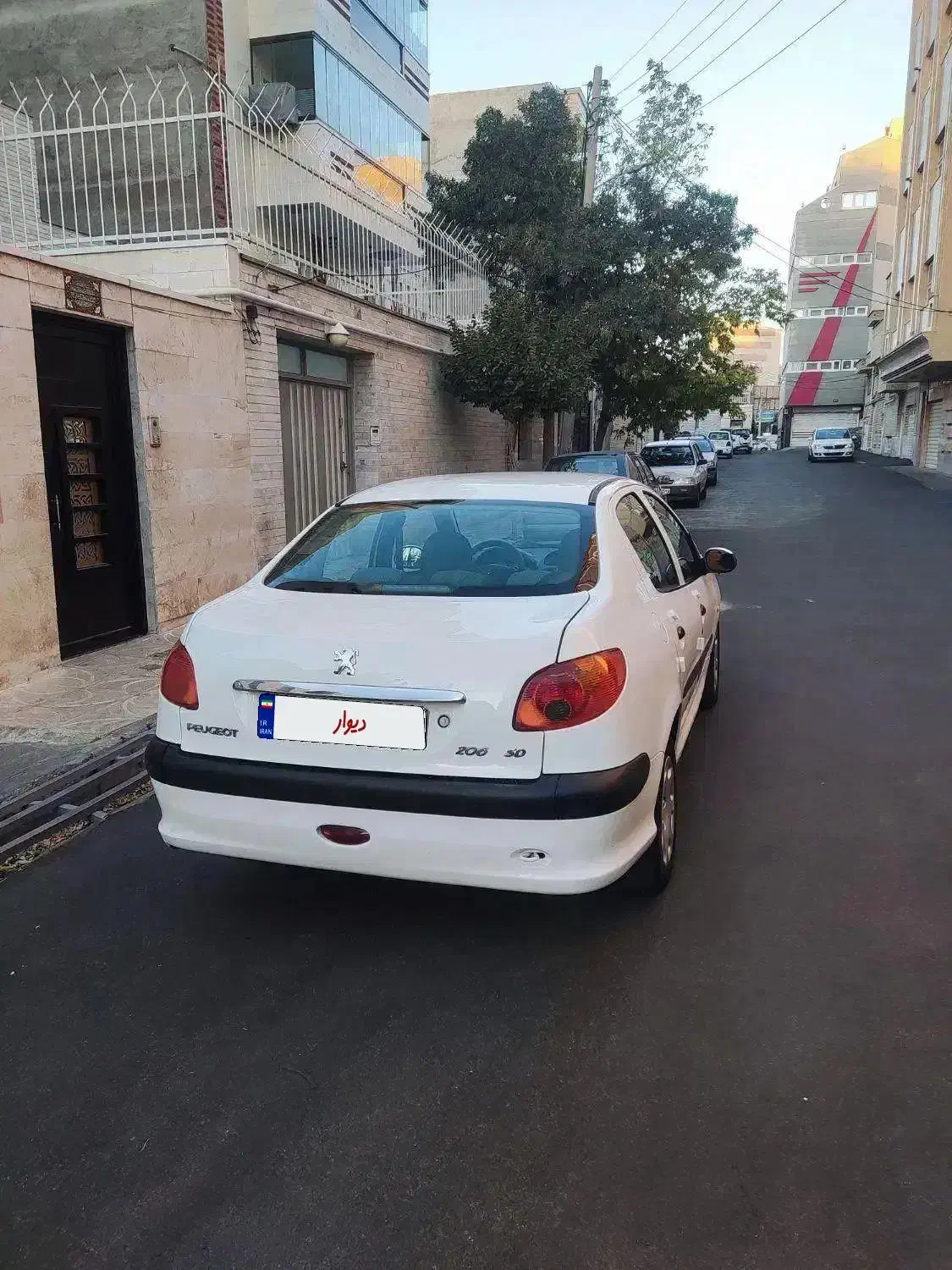 پژو ۲۰۶ اس دی مدل89 تی فایو|خودرو سواری و وانت|تبریز, |دیوار