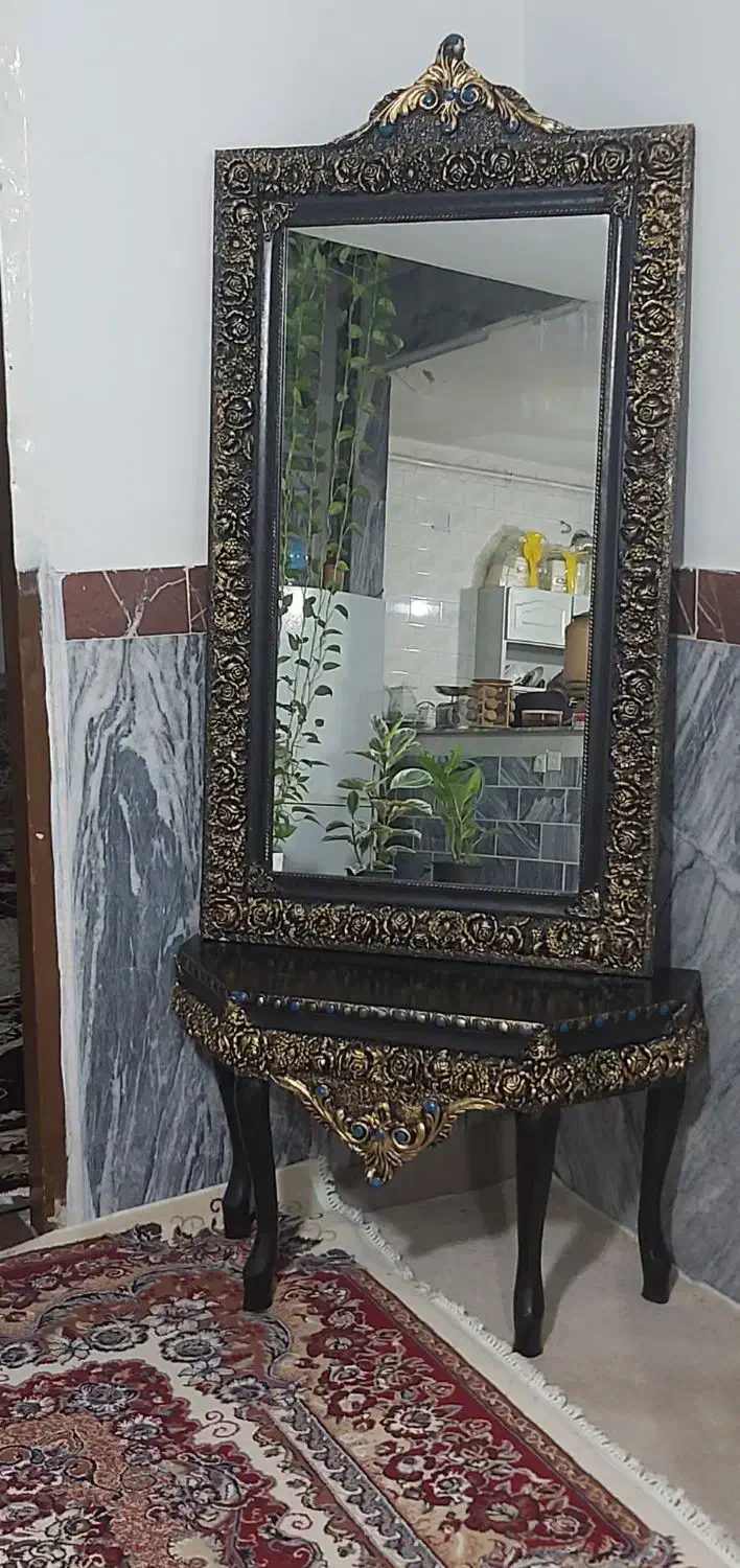 آینه و کنسول|بوفه، ویترین، کنسول|کامیاران, |دیوار