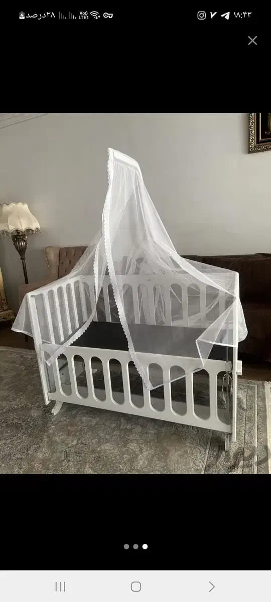 تخت نوزادی|تخت و صندلی بچه|ماکو, |دیوار