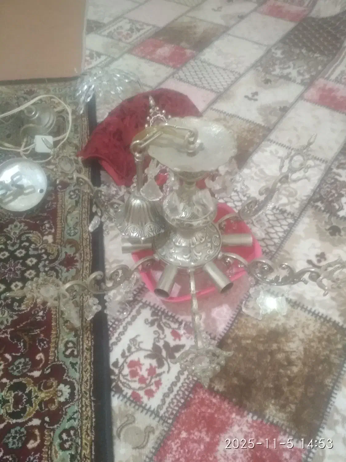 لوستر حال واتاق خواب|لوستر و چراغ آویز|اسلامشهر, شهرک واوان|دیوار