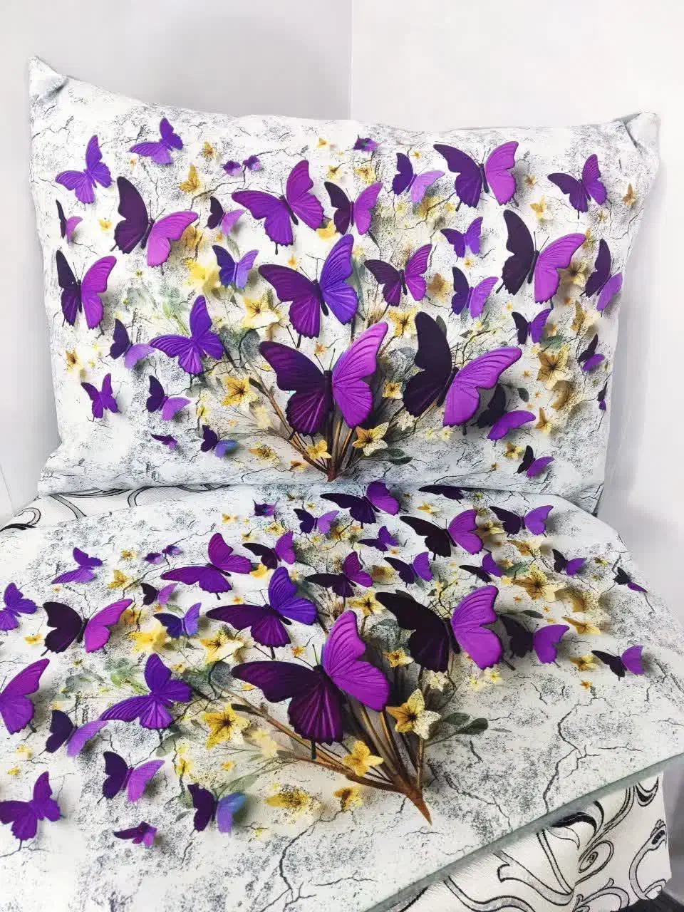 روبالشی مخمل پورش سه بعدی لمینت شده|رختخواب، بالش، پتو|فین, |دیوار