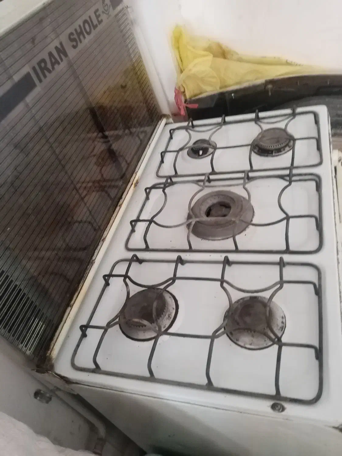 گاز 5شعله تمیز سالم|اجاق گاز و لوازم برقی پخت‌وپز|کاشمر, |دیوار