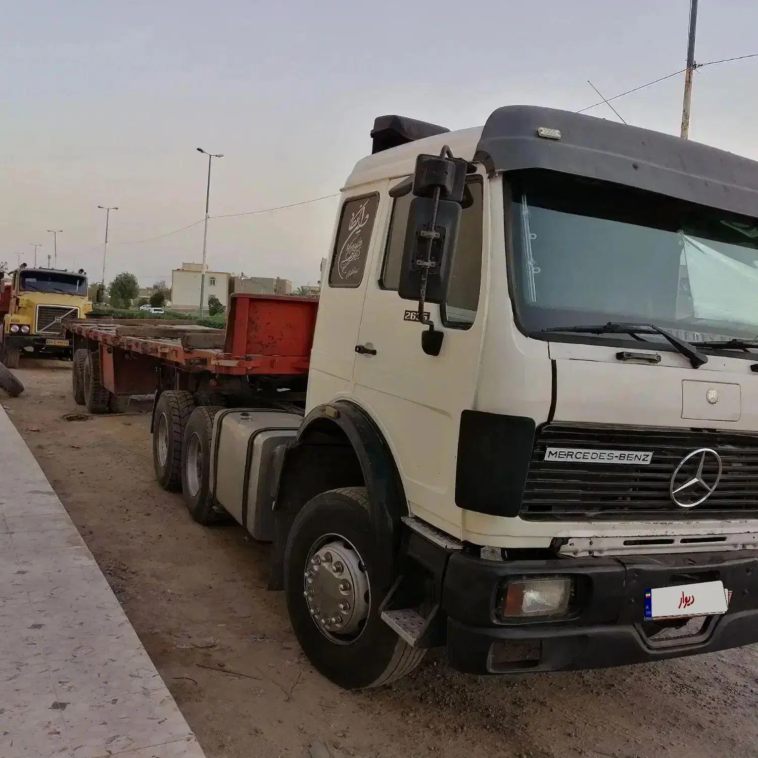 کشنده بنز جفت سوپر 96 تن|خودرو سنگین|اهواز, پردیس دو|دیوار