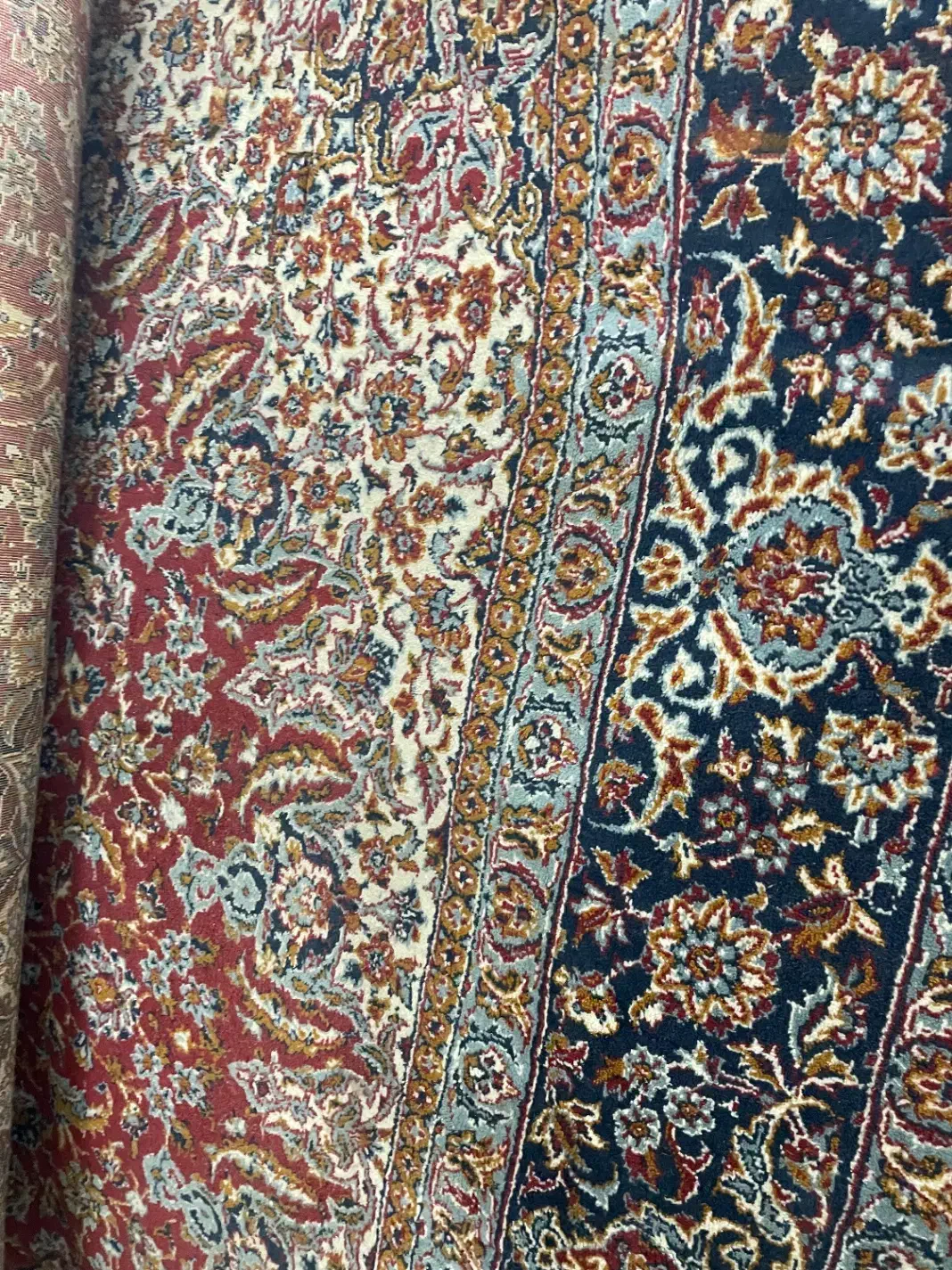 فرش ۹ متری لاکی سرمه ای|فرش|کرج, دهقان ویلا|دیوار