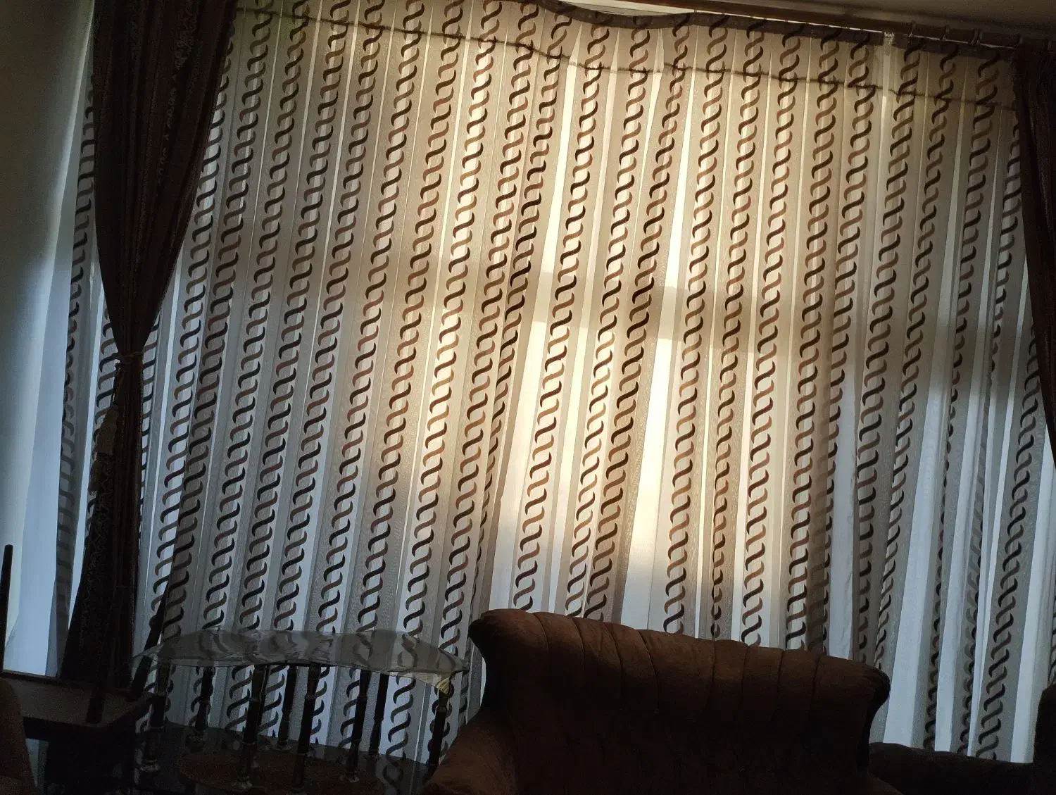 پرده حریر|پرده، رانر، رومیزی|اصفهان, عاشق‌آباد|دیوار