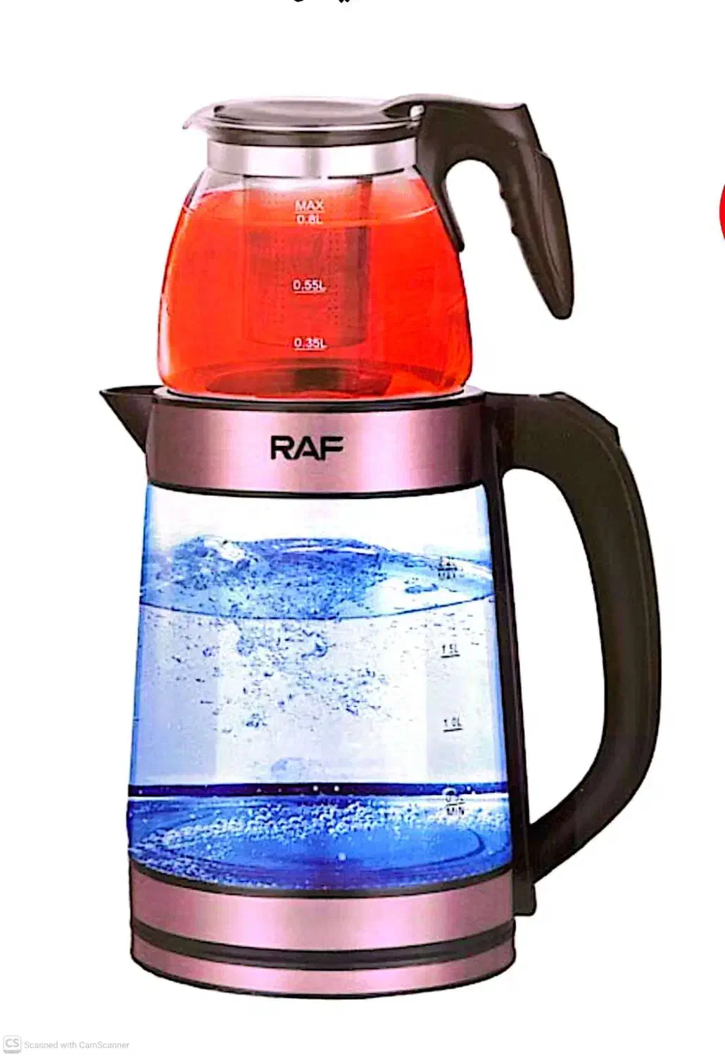 فروش چای ساز شیشه ای نو|سماور، چایساز، قهوهساز|سنندج, |دیوار