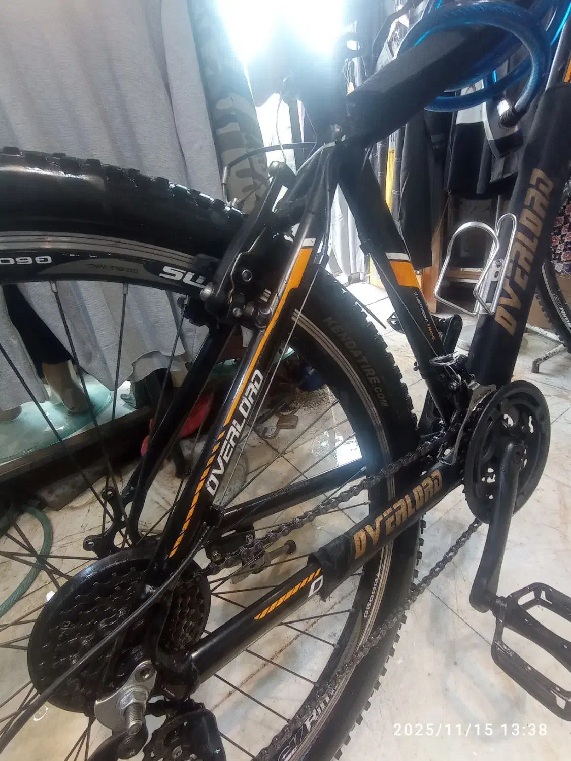 دوچرخه اورلودسایز27/5|دوچرخه، اسکیت، اسکوتر|اسلام‌شهر, مطهری|دیوار