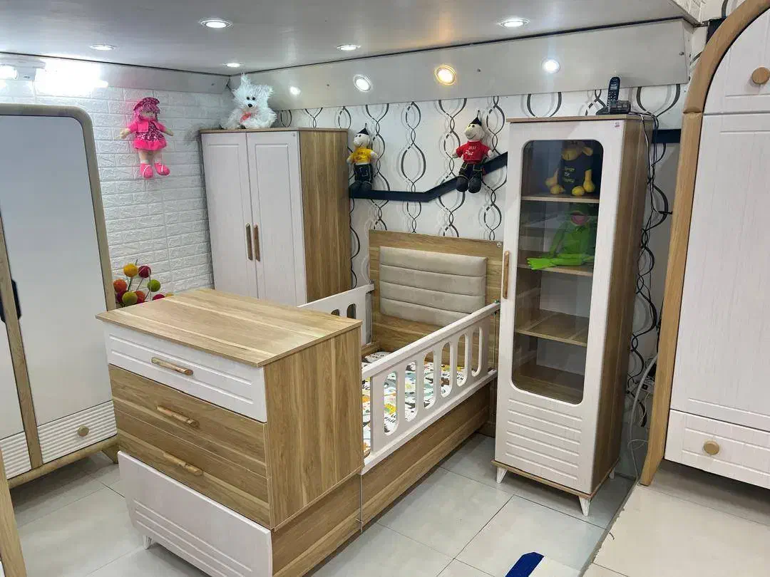 سرویس خواب نوزادی|تخت و سرویس خواب|یاسوج, |دیوار