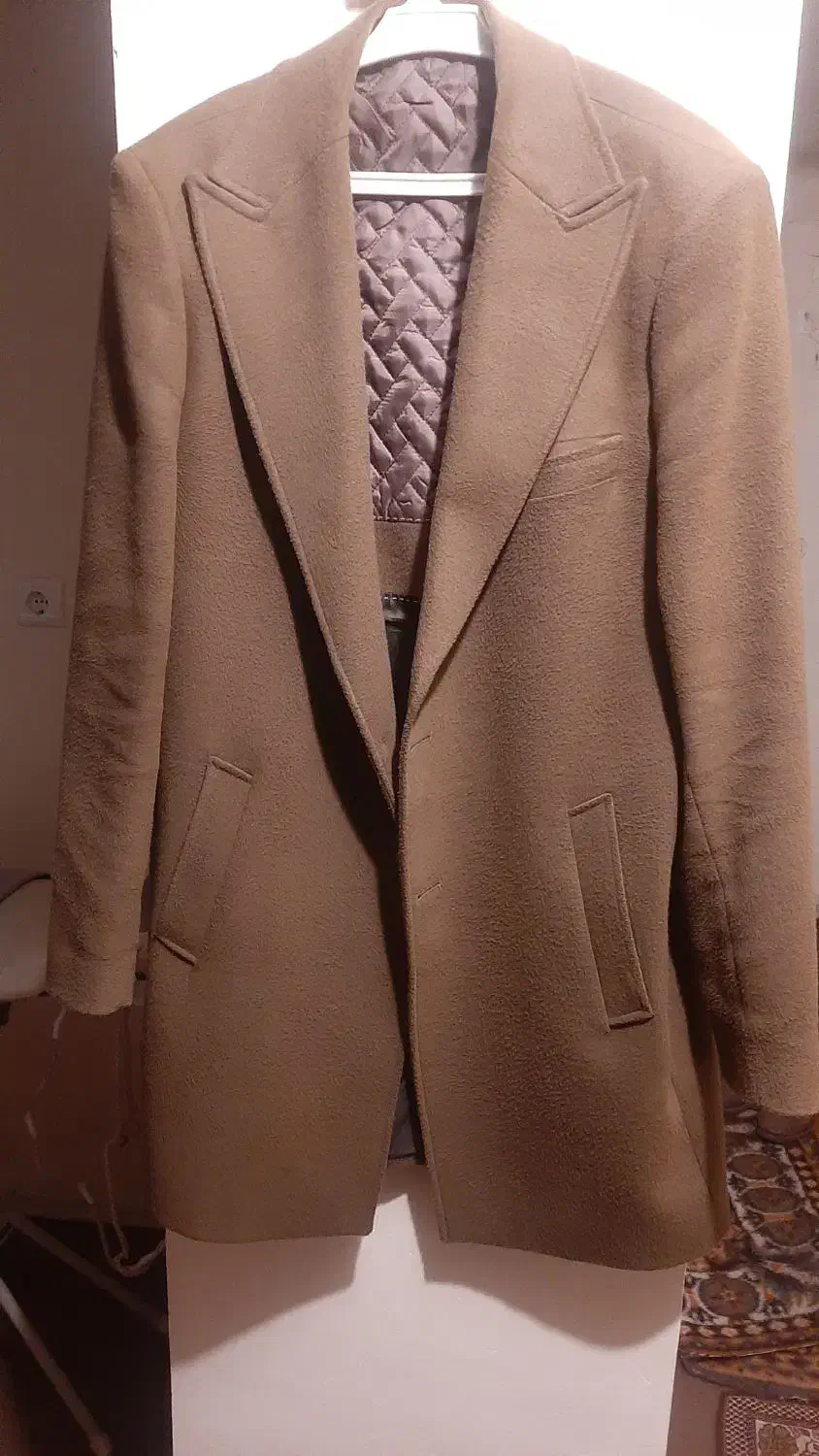 پالتو رنگ عسلی اندامی مردانه|لباس|تبریز, |دیوار