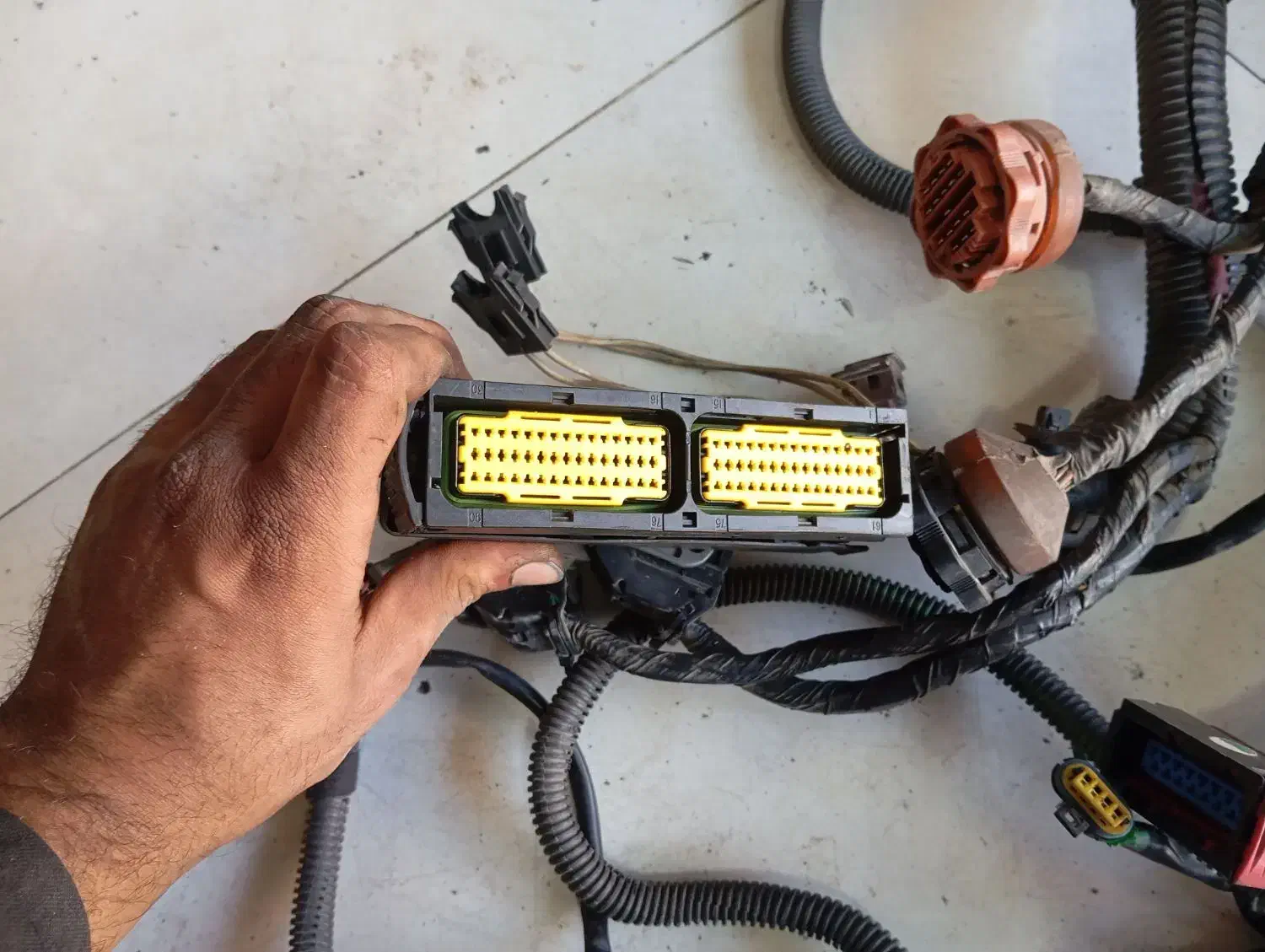 سیم کشی کامل سمند xu7 دوگانه|قطعات یدکی و لوازم جانبی|اسلام‌شهر, شهرک الهیه|دیوار