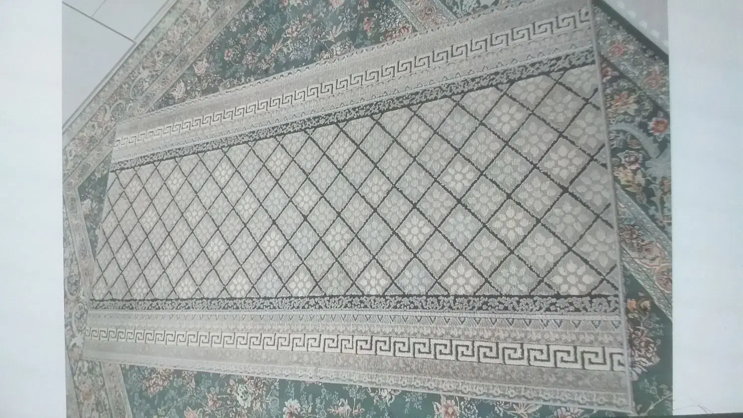 کناره گلیم|گلیم، جاجیم، گبه|کرمانشاه, |دیوار