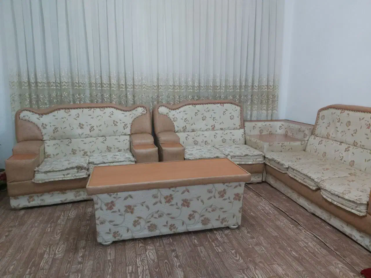 مبل ال و پشتی فوم|مبلمان خانگی و میز عسلی|سنندج, |دیوار