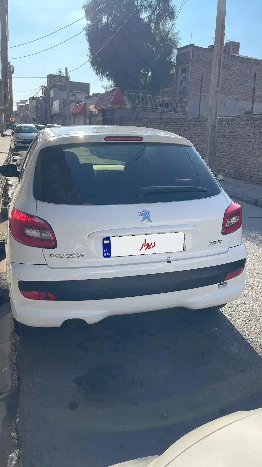 207 tu5|خودرو سواری و وانت|قم, نیروگاه|دیوار