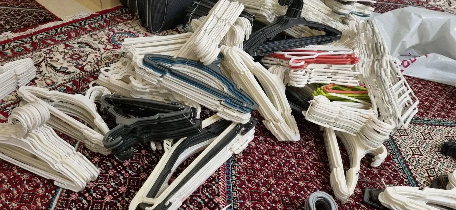 چوب کار رگال|بندرخت و رختآویز|زنجان, |دیوار