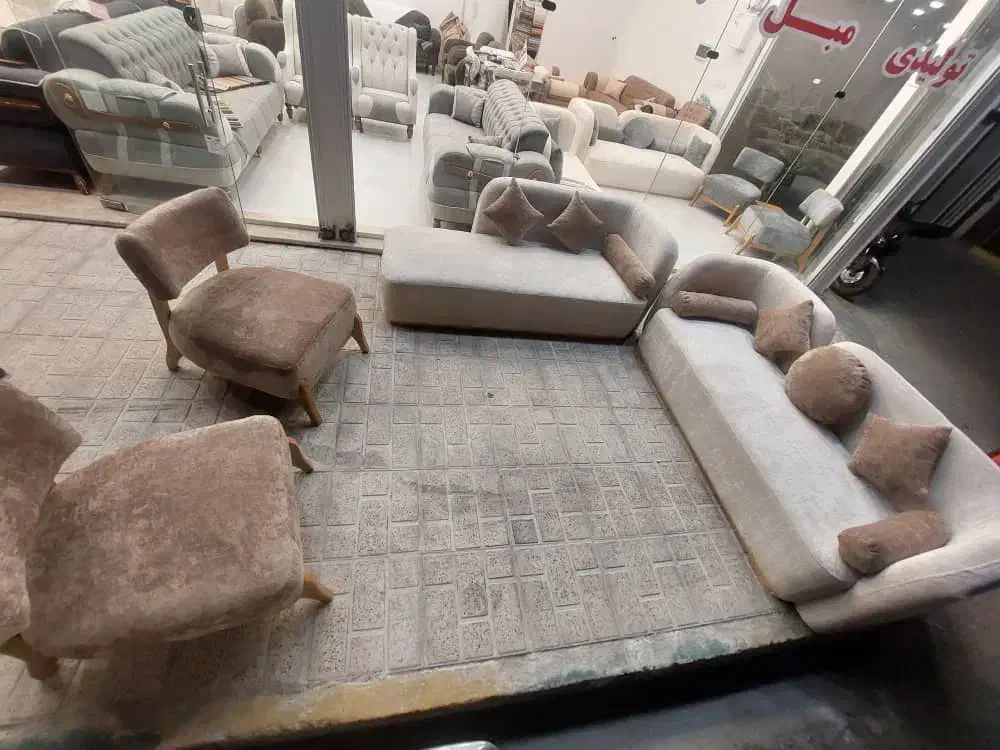 مبل سیلور ۷ نفره|مبلمان خانگی و میز عسلی|مشکیندشت, |دیوار