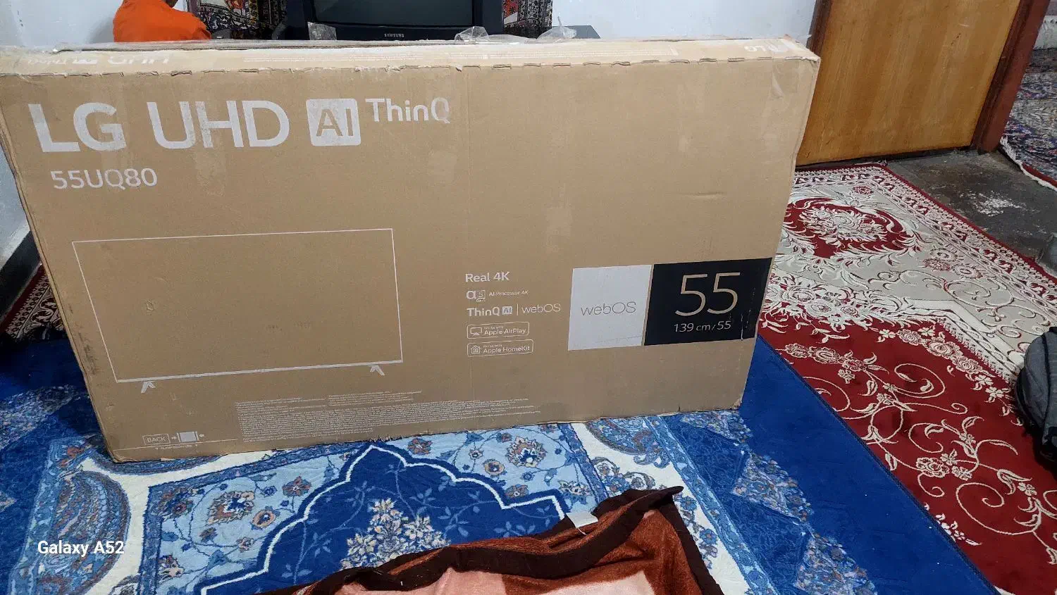 تلویزیون ال ای دی الجی ۵۵فورکی هوشمند دوگیرندفول|تلویزیون و پروژکتور|یاسوج, |دیوار