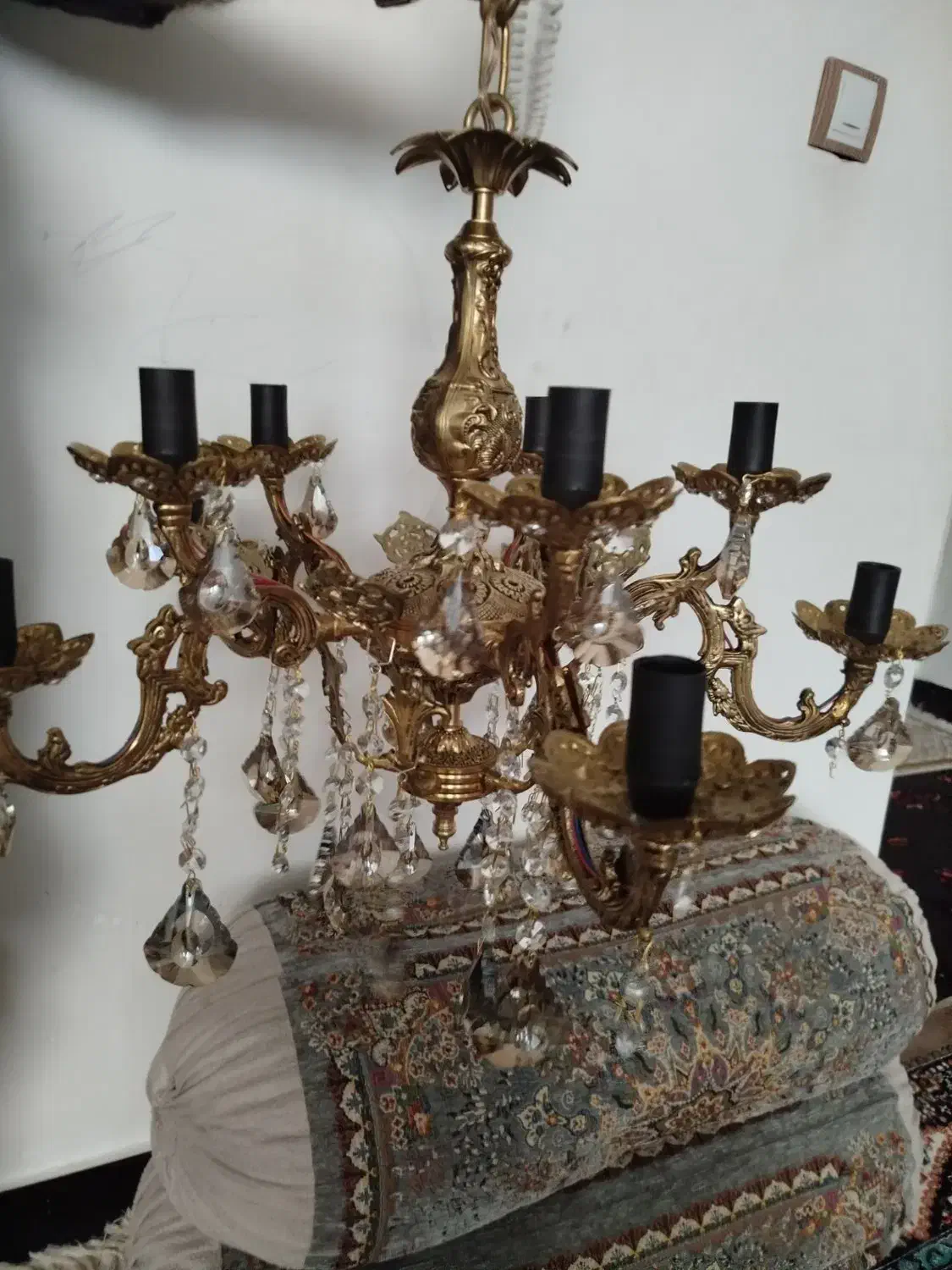 لوستر|لوستر و چراغ آویز|نهاوند, |دیوار